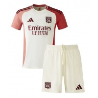 Camisa de time de futebol Olympique Lyonnais Replicas 3º Equipamento Infantil 2024-25 Manga Curta (+ Calças curtas)